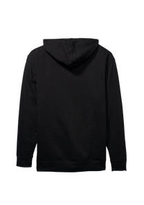 Track Zip Hoodie - Black / White View 2