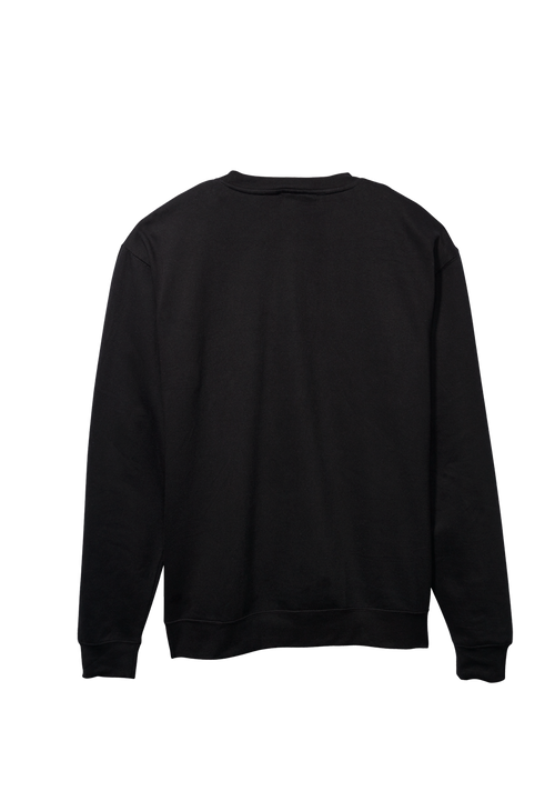 Rosas Crew Sweatshirt - Black / Red